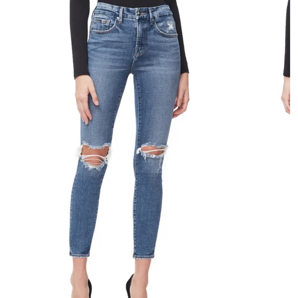 Good American Good Legs Crop Jeans
